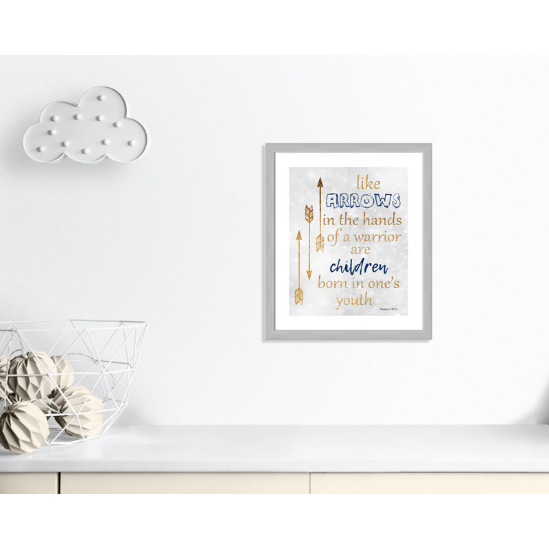 Impression sur papier pour enfants, H 24,5 po x l 20,5 po x P 0,6 po, Encadré plat argent