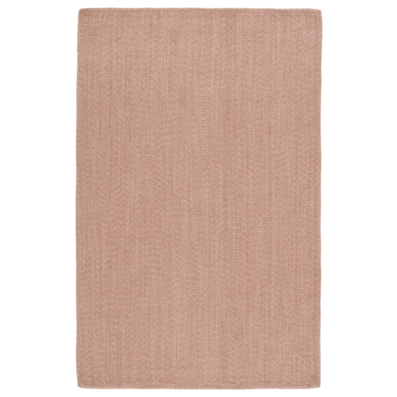 Tapis rose clair en polyester tissé à la main One Age of One-of-a-Kind Johannsen, Rectangle 4 pi x 6 pi