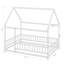 Lit double en bois pleine grandeur, lit maison avec structure de toit-1399137825-1399137826