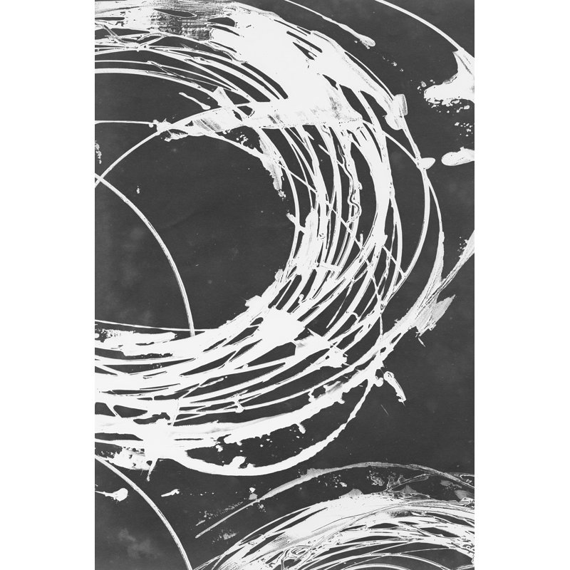 Circle II by Ethan Harper - Wrapped Canvas Painting, 46cm H x 30cm W x 3.8cm D