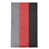 Gris mat / rouge / noir sélectionné