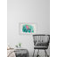 Pretty Parrot - Single Picture Frame Print-2052806362