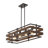 4 - Light Dark Brown/Oil Rubbed Bronze Pendant