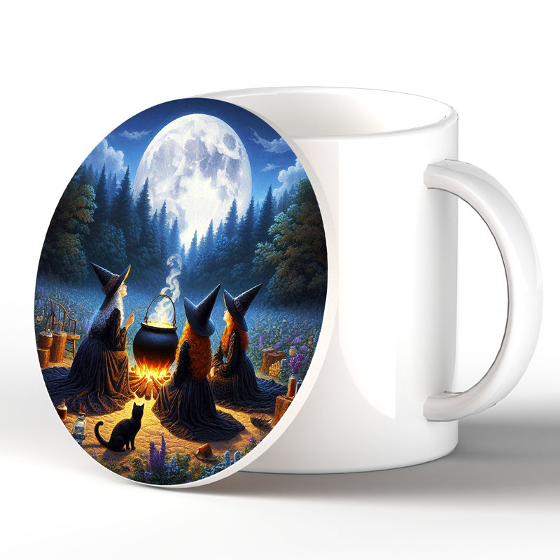 Ceramic Round 1 Piece Coaster