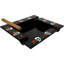 Bandera Cigar Ashtray, Heavy Melamine, Skulls & Roses Design