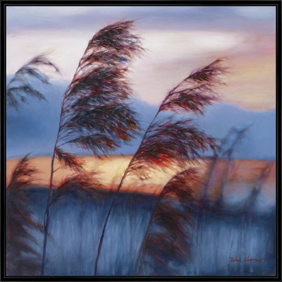 Pampas Grass At Dusk Painting
