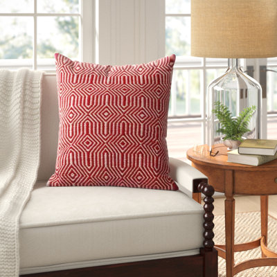 Cusson Geometric Down Outdoor Throw Pillow