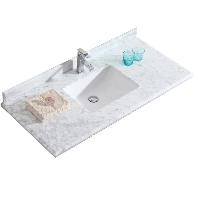 Ensemble de meuble-lavabo simple 51 po avec miroir Freeland