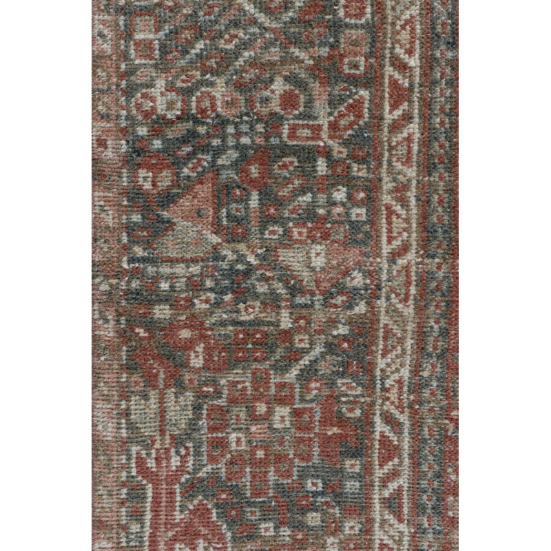 One-of-a-Kind 4'6 X 12'6 Hand Knotted Area Rug
