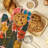 Fluid Blossoms Oven Mitt Cotton Twill