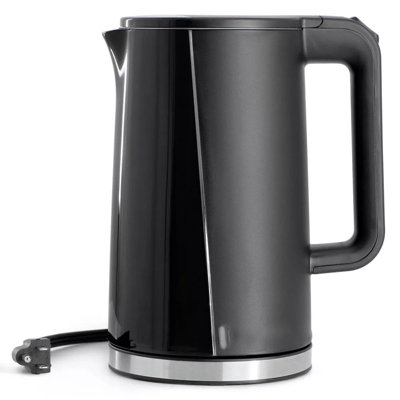 Megachef 1.8 Quart Stainless Steel Electric Tea Kettle – Fast Boil Water Kettle With Auto Shut-off, 360° Swivel Base & Boil-dry Protection