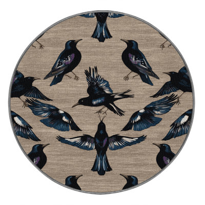 Tapis lavable européen Starling Birds