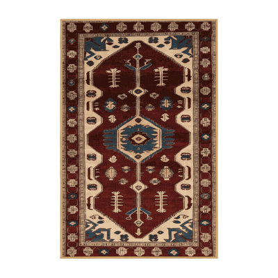 Tapis brun turc lavable à la machine