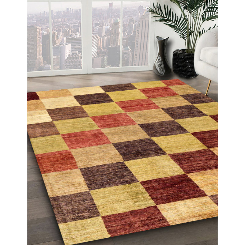 Tapis abstrait moderne 133, Rectangle 7 pi x 9 pi