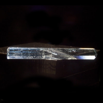 Cristal aigue-marine double
