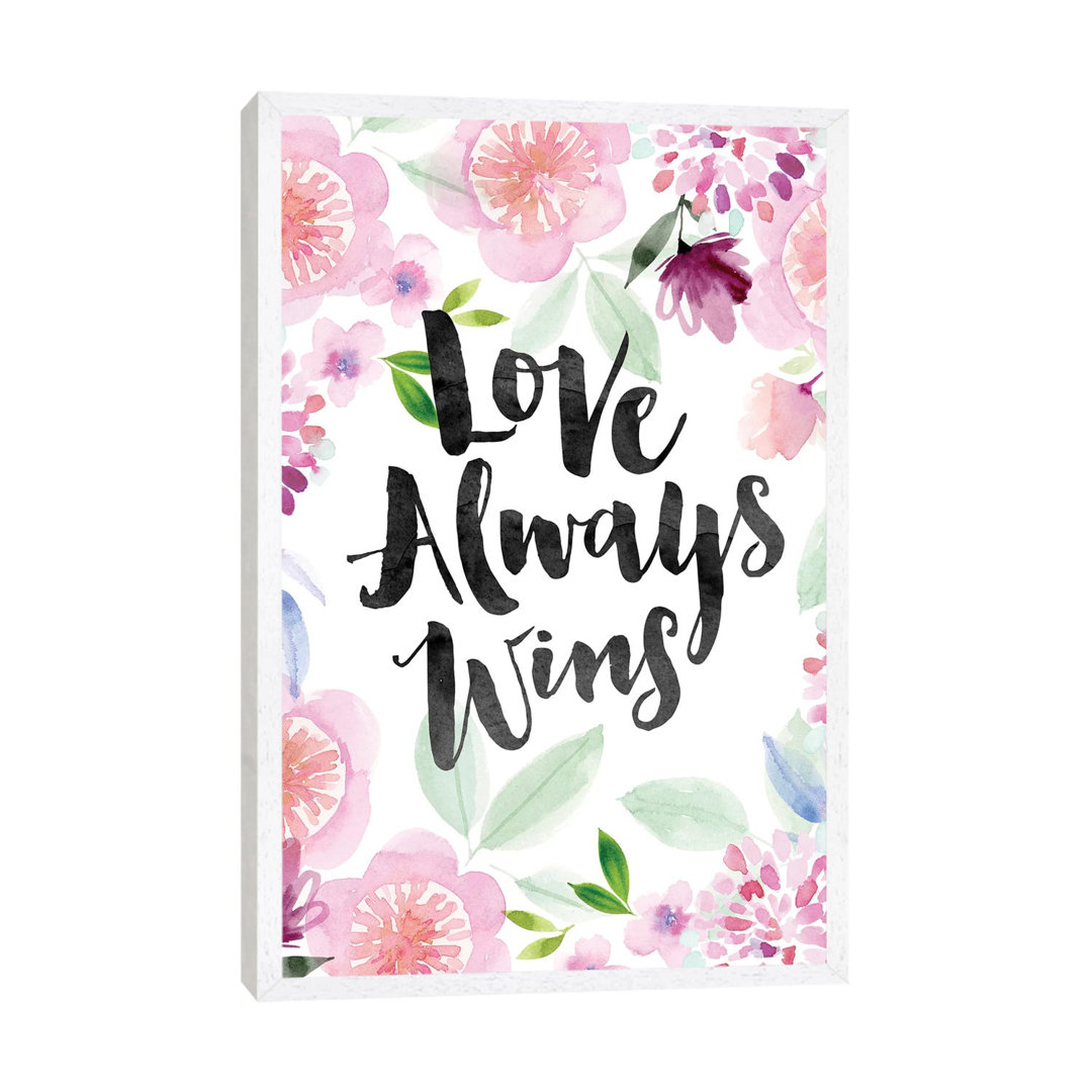 Love Always Wins by Stephanie Ryan - Painting on Canvas