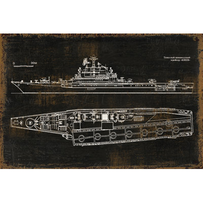Old Drawing 6 - Wrapped Canvas Print