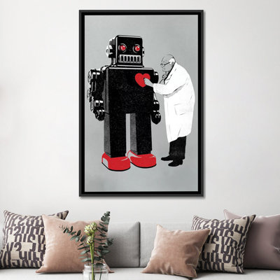 «Heart of Steel», impression sur toile