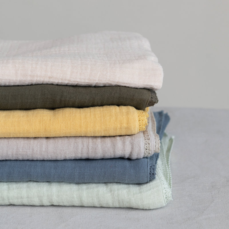 Knitted Throw Blanket, Dark Gray