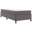 Structure de lit en similicuir gris 35,4 "x 74,8" Vidaxl-621659013-621659015
