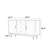 Simple sideboard cabinet multi-functional locker
