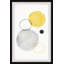 Linked Circles - Single Picture Frame Painting-1972513732