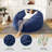 Memory Foam Filled Bean Bag Chair With Soft Removeable Cover - Convertible Bean Bag Bed-760514114-760514113