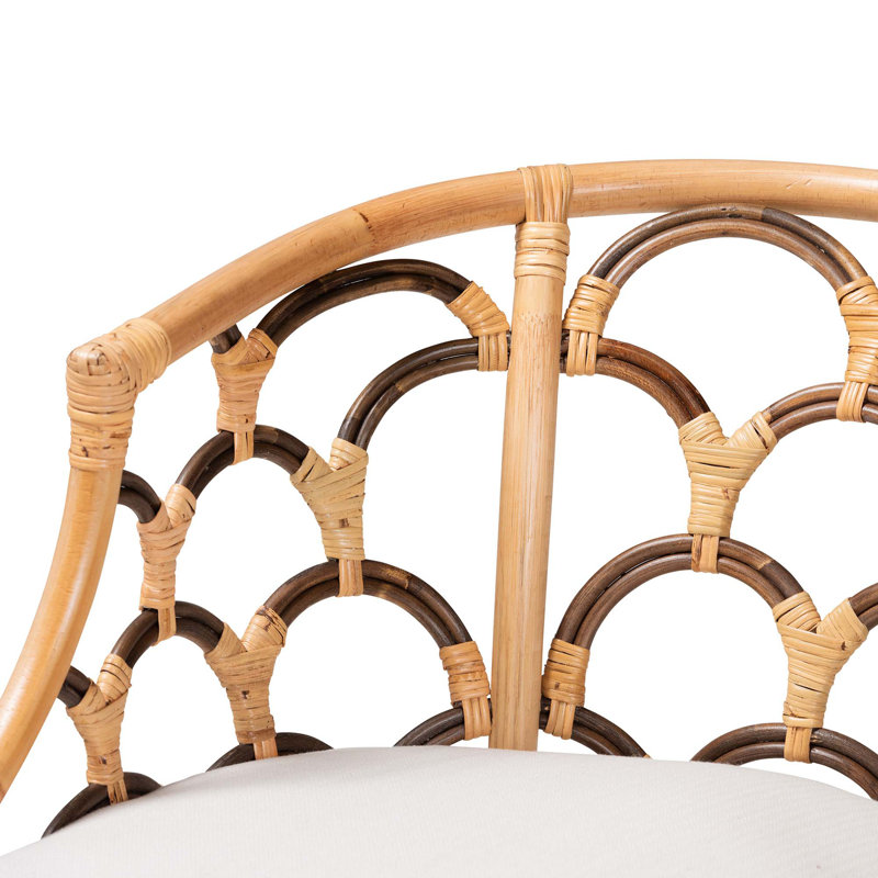 Chaise d'appoint moderne bohémienne faite à la main