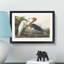 Heron by John Audubon - Picture Frame Painting Print-55601765-55601767