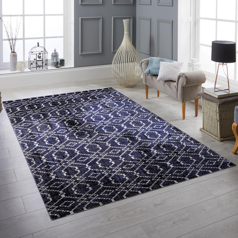 Desire Abstract Indoor Rug, Rectangle 7'10" x 10'10"