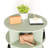 Green 360 Rotating Shoe Cabinet 6 Layers-66347881-55370379