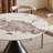45.2" Sintered Stone Round Dining Table For 4-6-1922096242-1922096247