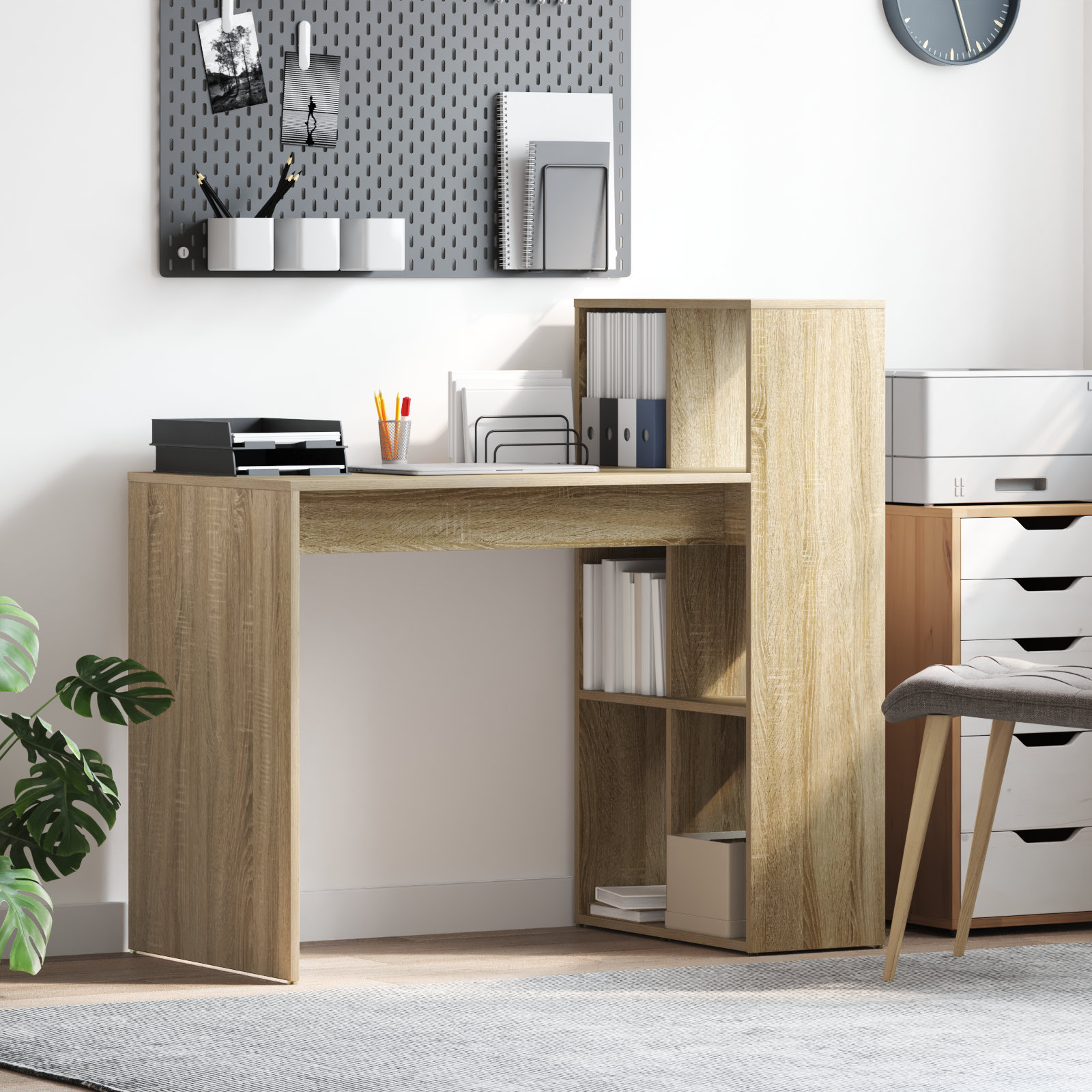 Borough Wharf Writing Desk Engineered Wood | Wayfair.co.uk