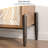 Retro Carved Distressed Solid Wood Sideboard
