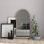 Moran Metal Flat Wall Mirror-82894888