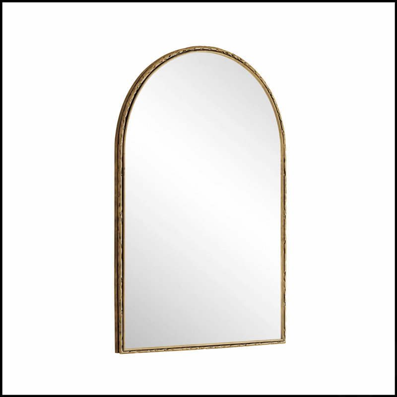 Miroir mural arqué en fer, un décor polyvalent et élégant pour toute pièce de votre maison