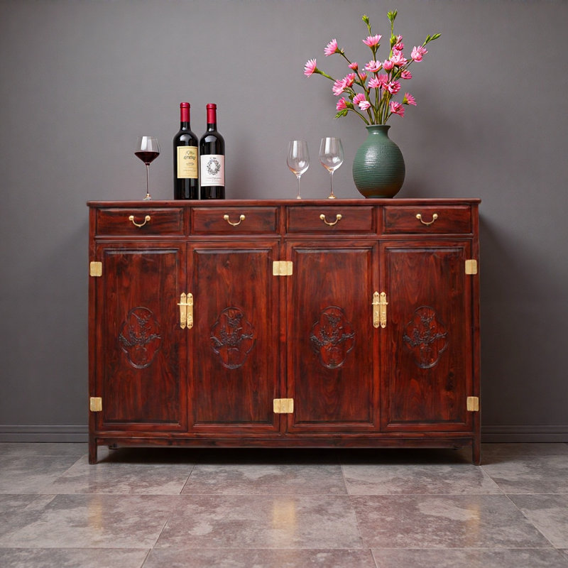 Large-Capacity Four-Door Sideboard