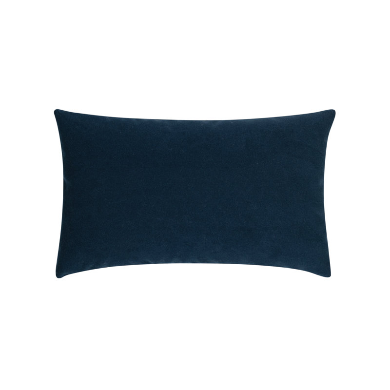 Polyester Indoor/Outdoor Pillow Cover & Insert by Elaine Smith, Blue/Pink, 20" H x 20" W, Square