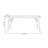Nu-brown Rectangular Sintered Stone tabletop Dining Table-415022392