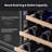 Yeego 23.4'' 52 Bottle Wine Refrigerator Dual Zone Freestanding/built-in Cooler-125600131