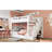 Full Over Full Bunk Bed With Shelves And 6 Storage Drawers-118098502