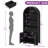 71'' Tall Arched Storage Bookcase