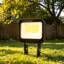 Black Flood Light