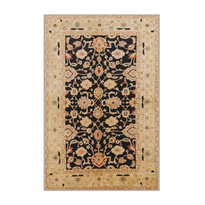 Tapis oriental beige / noir Effron