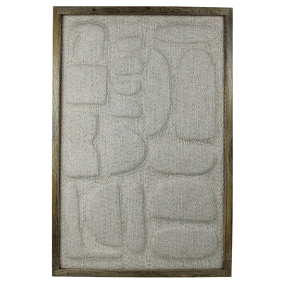 Quilted Wall Hanging, Shapes A