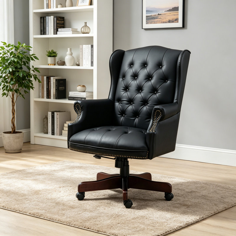Fauteuil de direction en cuir PU