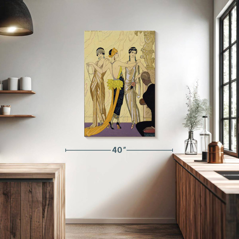 Navette le Jugement de Paris, 1920-30, H 39 po x l 26 po