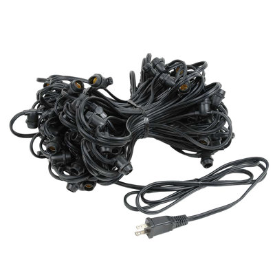 Woodell Outdoor 100 - Bulb 9'' Plug-in Novelty String Light
