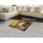 Tapis décoratif à longs fils en fibre de polyester à haute densité Pug-42029136
