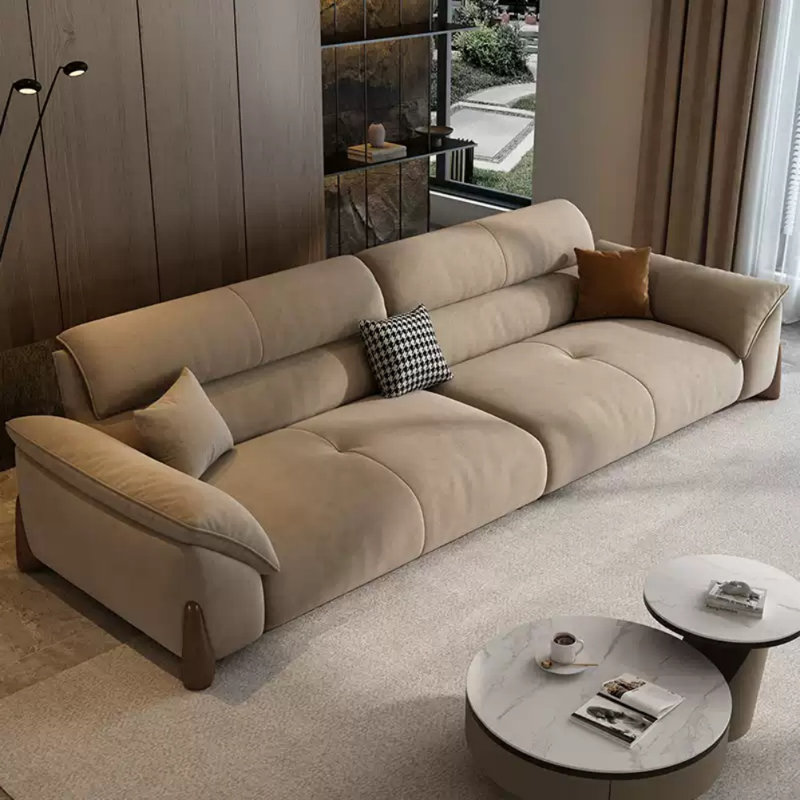 Modern Simple Creative Sofa, 37.4" H x 118.11" W x 37.4" D